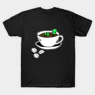 Aliens and your favorite coffee T-Shirt